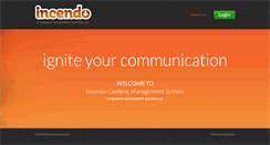 Desktop Screenshot of incendoapp.com